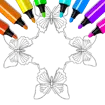 Butterfly Coloring Pages Kids
