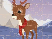 Christmas Deer Jigsaw