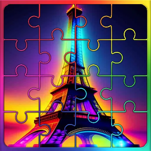 Eiffel Tower Jigsaw Block Puzzle