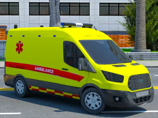 Emergency Ambulance Driving Game
