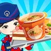 Food Truck Chef Cooking