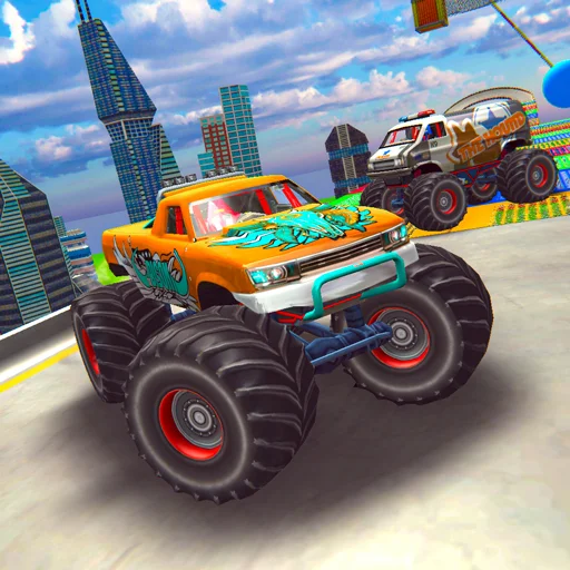 Impossible Monster Truck race Monster Truck Games 2021 