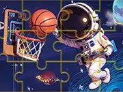 Jigsaw Puzzle: Space Basketball