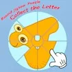 Round jigsaw Puzzle - Collect the Letter