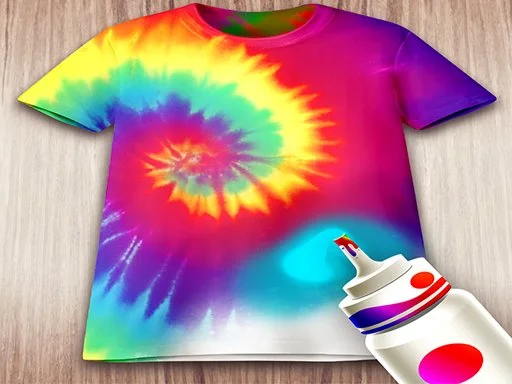 Tie Dying Cloths 3D