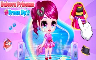 Unicorn Princess Dress Up